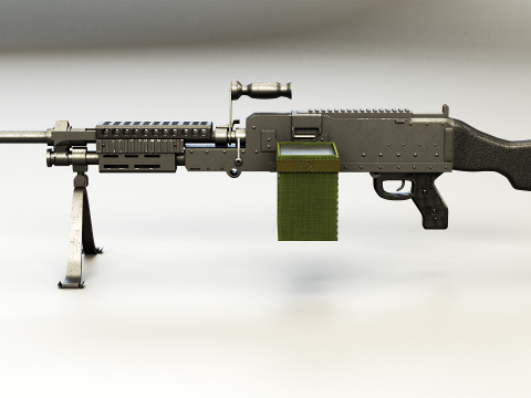 M240 3D Modell
