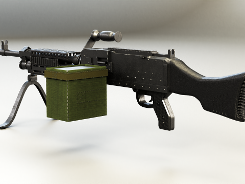 M240 3D Modell
