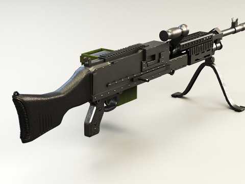 M240 3D Modell