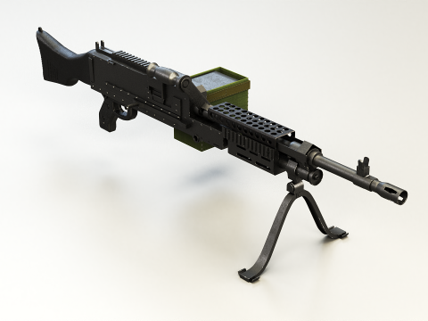 M240 3D Modell