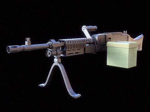 M240 3D Modell