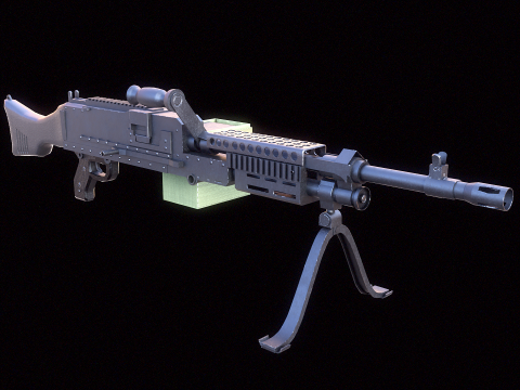 M240 3D Modell