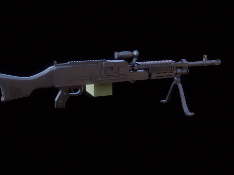 M240 3D Modell
