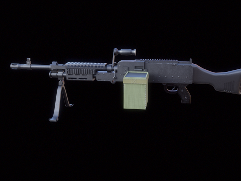 M240 3D Modell