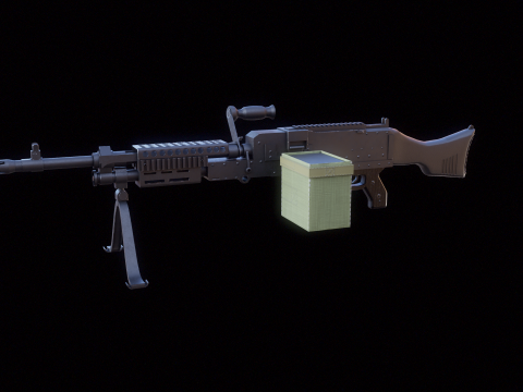 M240 3D Modell