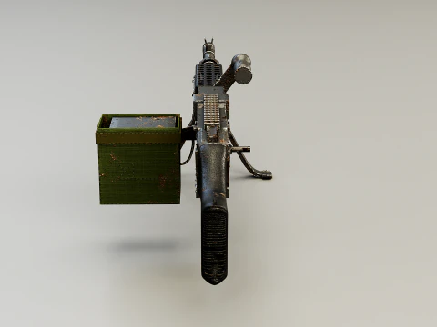 M240 б/в 3D Модель