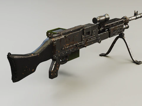 M240 б/в 3D Модель