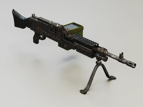 M240 б/в 3D Модель
