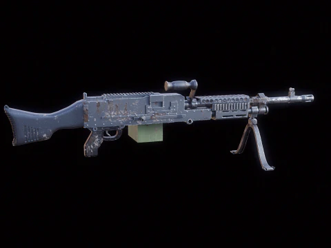 M240 б/в 3D Модель