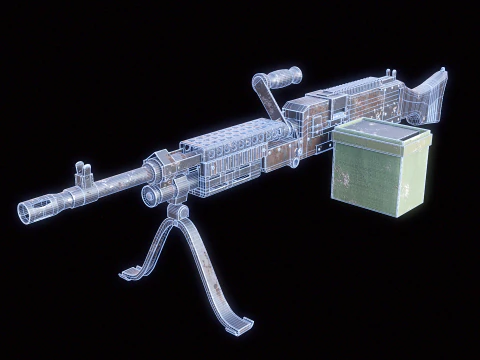 M240 б/в 3D Модель