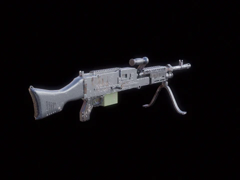 M240 б/в 3D Модель