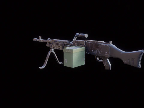 M240 б/в 3D Модель