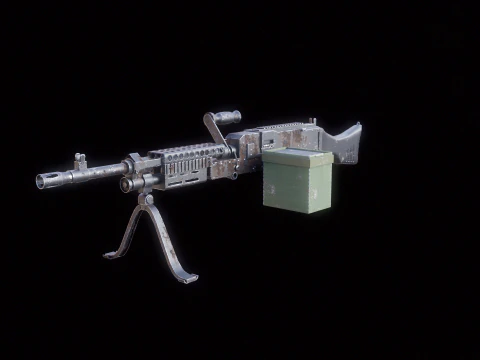 M240 б/в 3D Модель