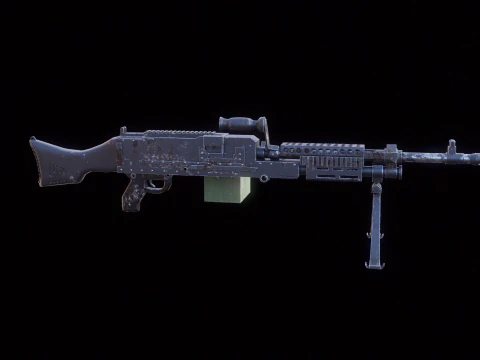 M240 б/в 3D Модель