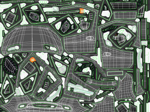 梅赛德斯短跑长途客车 3D 模型