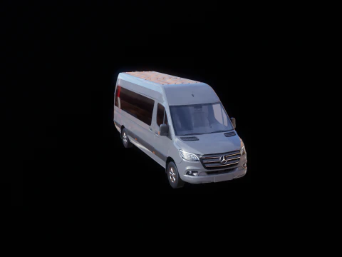 梅赛德斯短跑长途客车 3D 模型