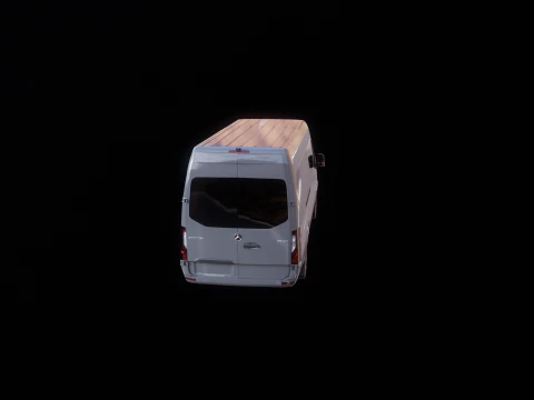 梅赛德斯短跑长途客车 3D 模型