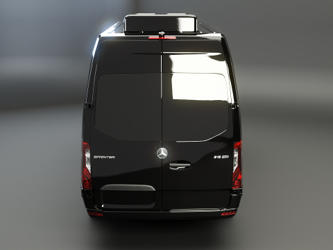 Mercedes Sprinter autobus lungo US Spec Modello 3D