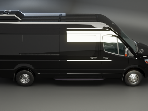 Mercedes Sprinter autobus lungo US Spec Modello 3D