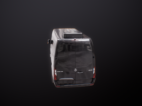 Mercedes Sprinter autobus lungo US Spec Modello 3D