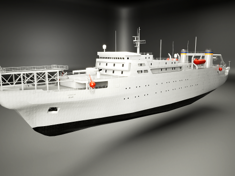 USNS Zeus 3D Model