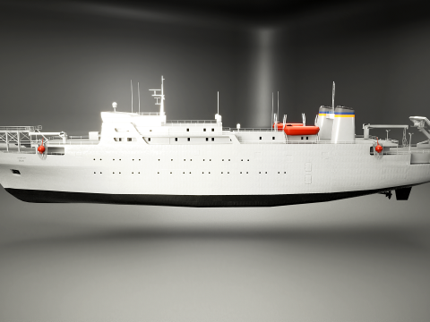 USNS Zeus 3D Model