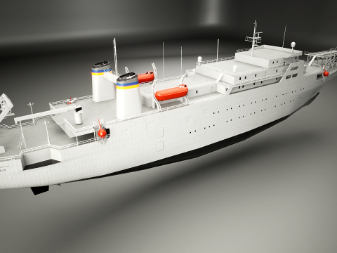USNS Zeus 3D Model