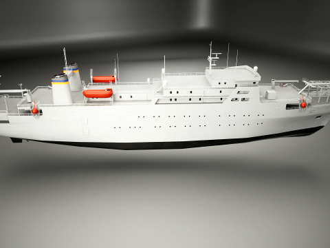 USNS Zeus 3D Model