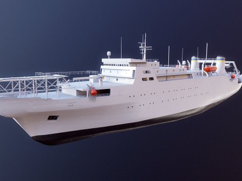 USNS Zeus 3D Model
