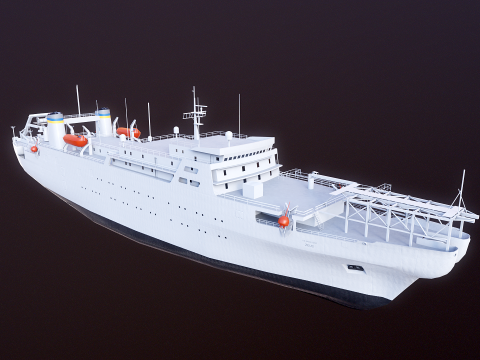 USNS Zeus 3D Model