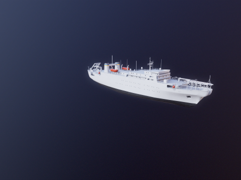USNS Zeus 3D Model