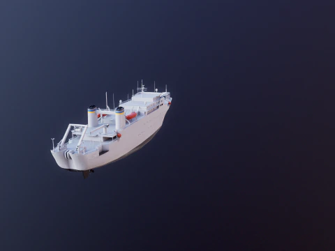USNS 제우스 3D 모델