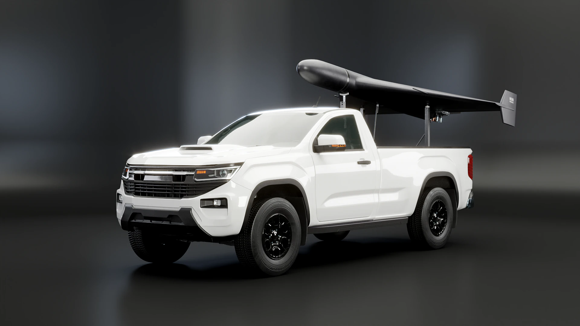 GERAN-2 e Pickup Launcher Modello 3D .c4d .max .obj .3ds .fbx .stl .blend 