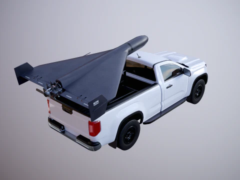 GERAN-2 e Pickup Launcher Modello 3D