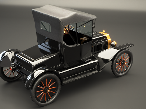 T roadster 1915 Modelo 3D
