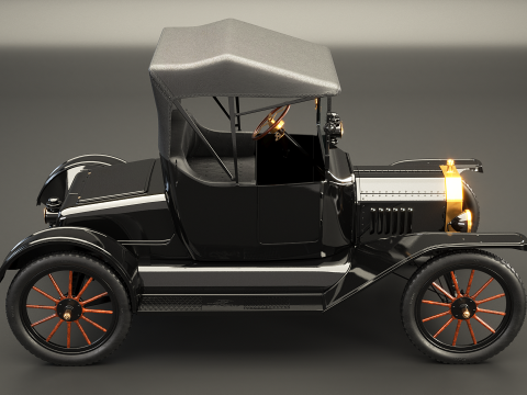 T roadster 1915 Modelo 3D