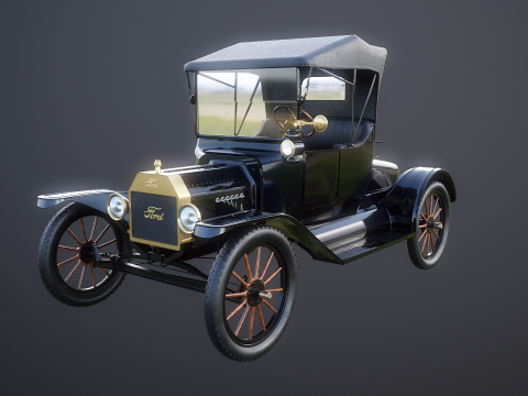 T roadster 1915 Modelo 3D