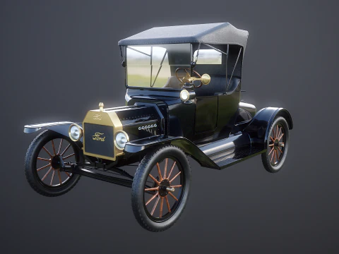 T Roadster 1915 3D Model