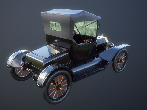 T roadster 1915 Modelo 3D