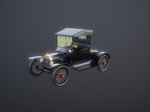 T roadster 1915 Modelo 3D