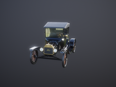 T roadster 1915 Modelo 3D
