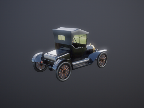 T roadster 1915 Modelo 3D