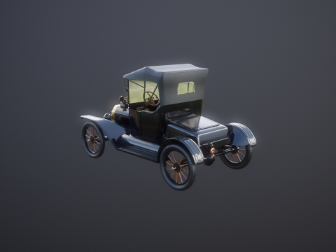 T roadster 1915 Modelo 3D