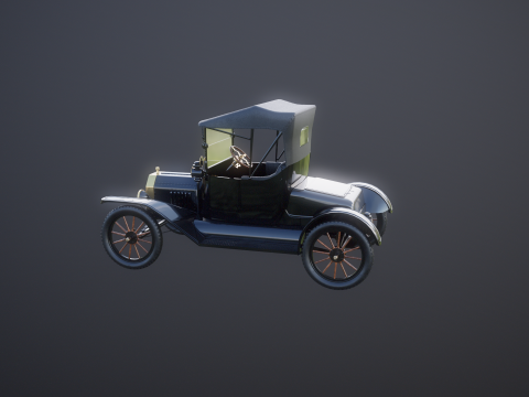 T roadster 1915 Modelo 3D