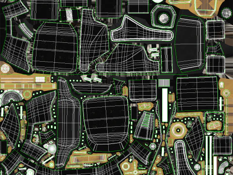 T Roadster 1915 envelhecido Modelo 3D