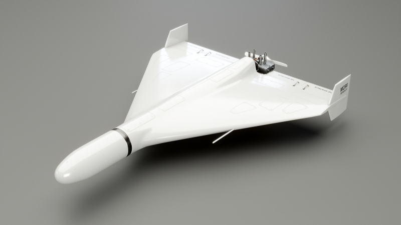 GERAN-2 Drone 3D Model .c4d .max .obj .3ds .fbx .stl .blend