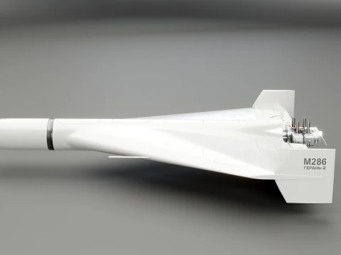 Drone GERAN-2 Modello 3D