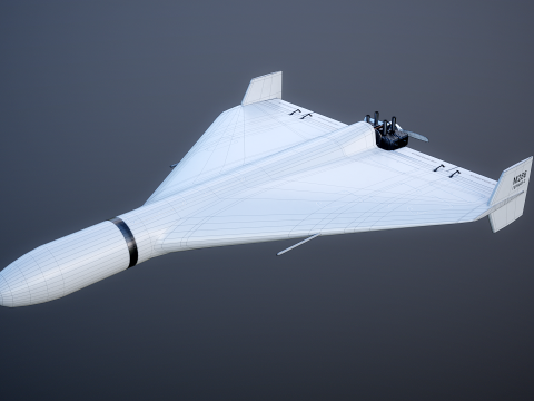 GERAN-2 Drone 3D Model
