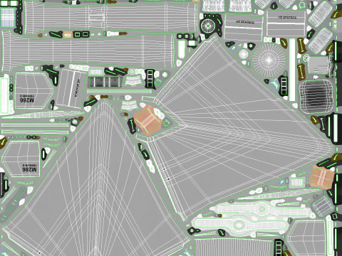 Drone GERAN-2 Modello 3D