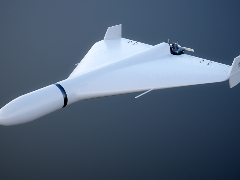 GERAN-2 Drone 3D Model